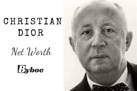 christian dior dlides|christian dior net worth.